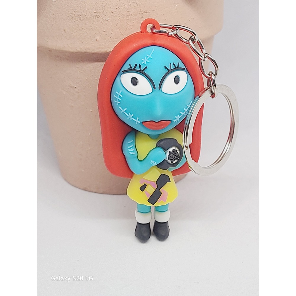Nightmare Before Christmas Sally Character‎ Charm Keychain Collectible NEW